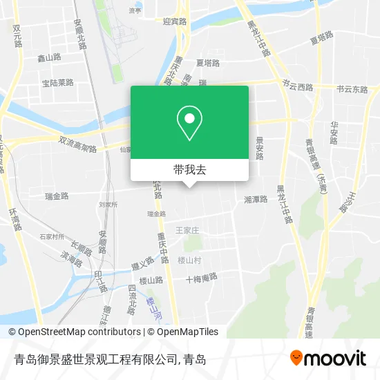 青岛御景盛世景观工程有限公司地图