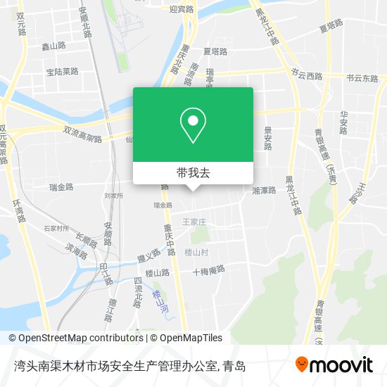 湾头南渠木材市场安全生产管理办公室地图