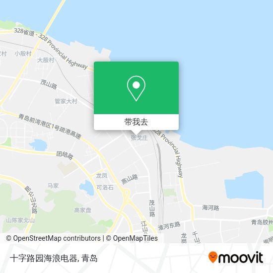 十字路园海浪电器地图