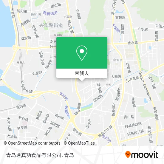 青岛通真功食品有限公司地图