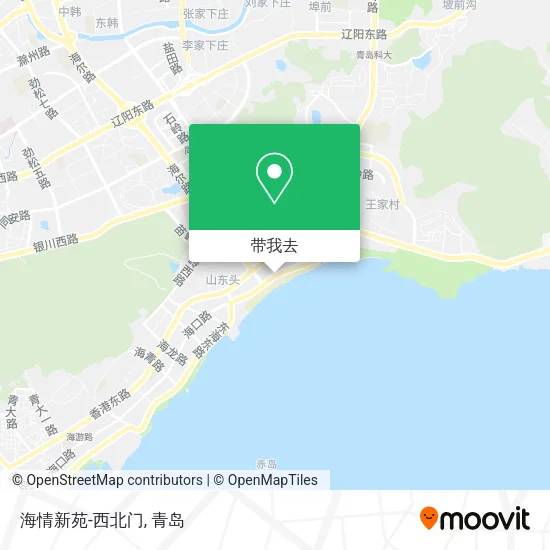 海情新苑-西北门地图