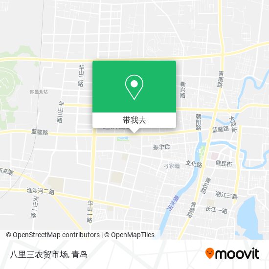 八里三农贸市场地图
