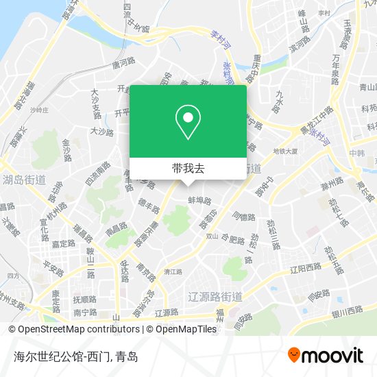 海尔世纪公馆-西门地图