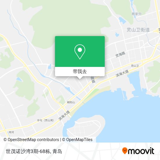世茂诺沙湾3期-68栋地图