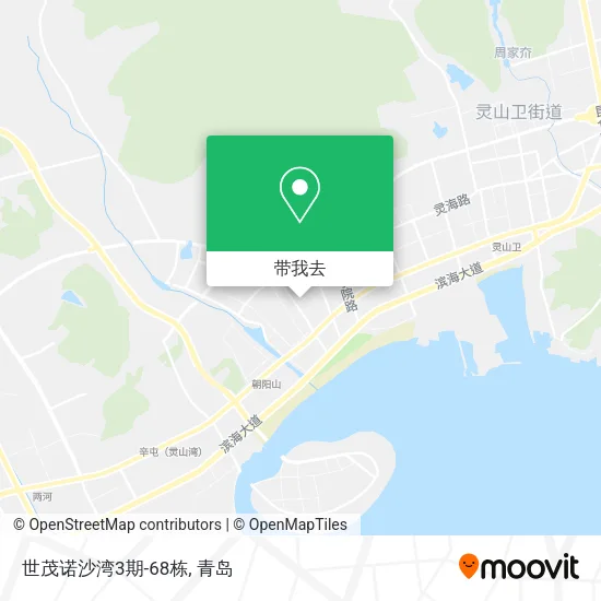 世茂诺沙湾3期-68栋地图