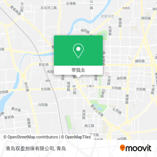 青岛双盈担保有限公司地图