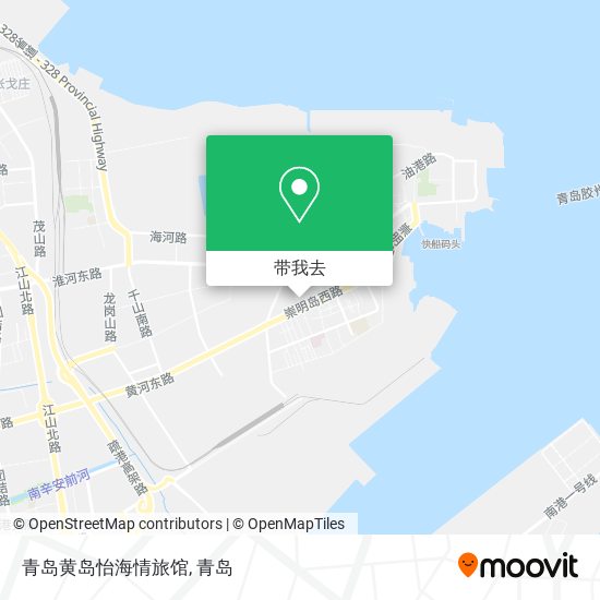青岛黄岛怡海情旅馆地图