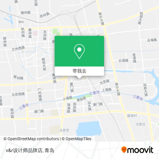 v&r设计师品牌店地图