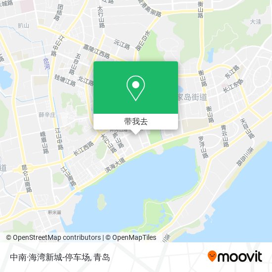 中南·海湾新城-停车场地图