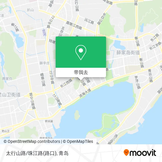 太行山路/珠江路(路口)地图
