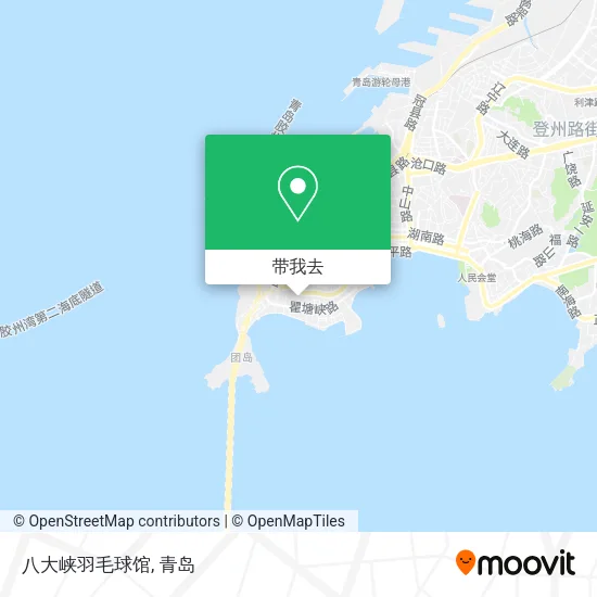 八大峡羽毛球馆地图