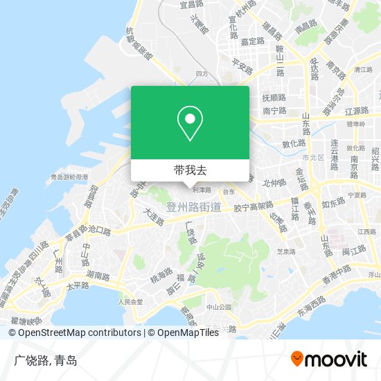 广饶路地图