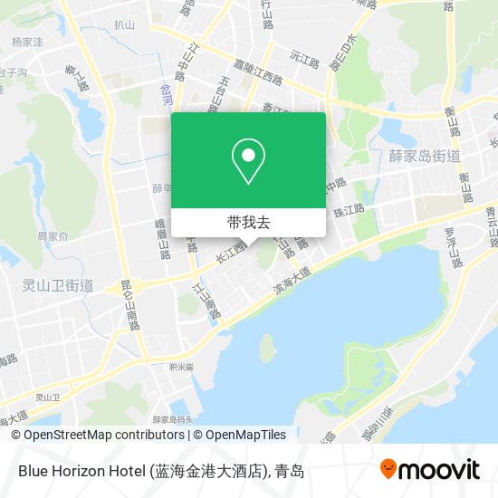 Blue Horizon Hotel (蓝海金港大酒店)地图