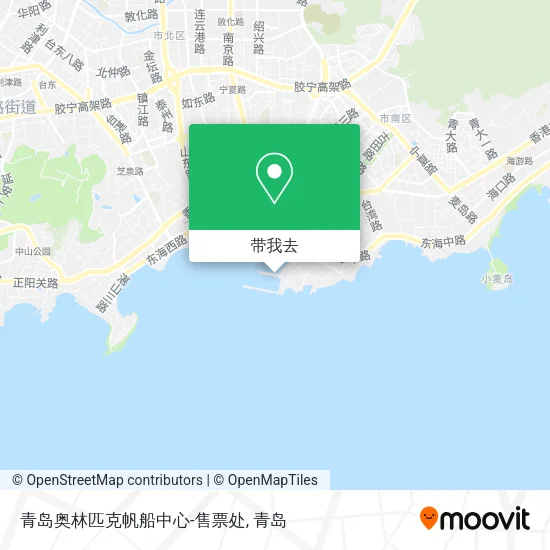 青岛奥林匹克帆船中心-售票处地图