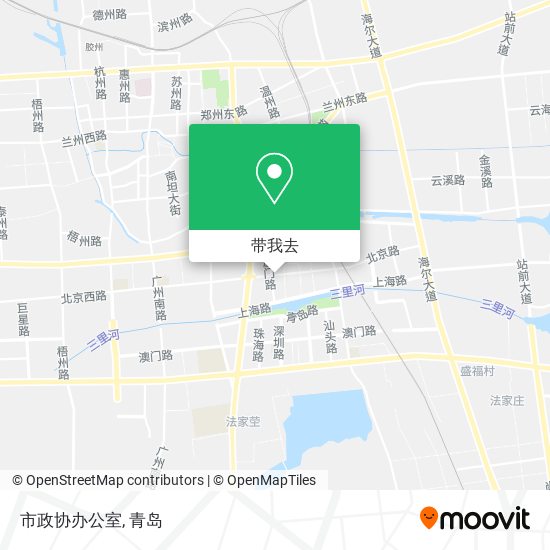 市政协办公室地图