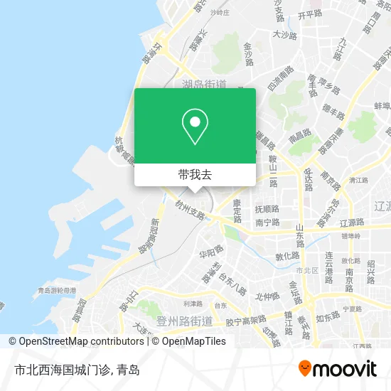 市北西海国城门诊地图