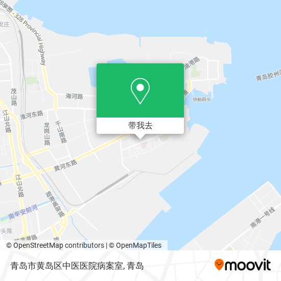 青岛市黄岛区中医医院病案室地图