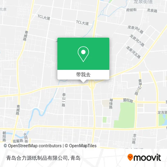 青岛合力源纸制品有限公司地图