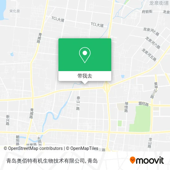 青岛奥佰特有机生物技术有限公司地图
