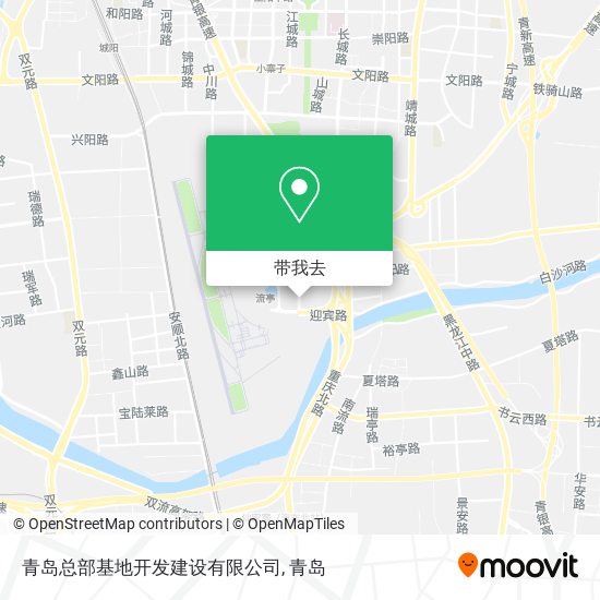 青岛总部基地开发建设有限公司地图