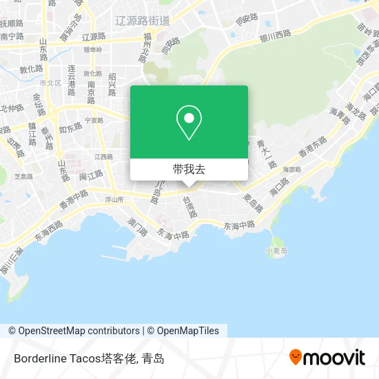 Borderline Tacos塔客佬地图