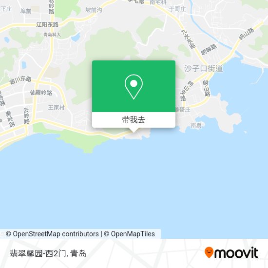 翡翠馨园-西2门地图