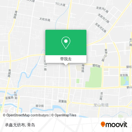 承鑫无纺布地图