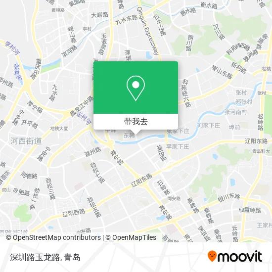 深圳路玉龙路地图