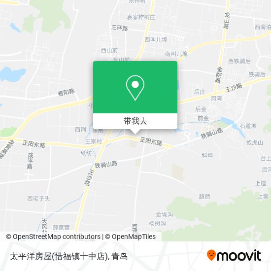 太平洋房屋(惜福镇十中店)地图