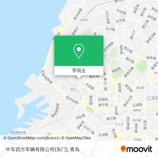 中车四方车辆有限公司(东门)地图