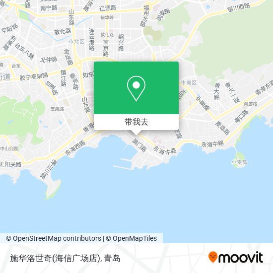 施华洛世奇(海信广场店)地图