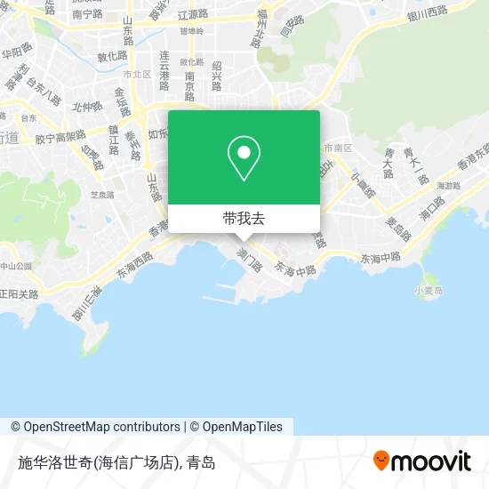 施华洛世奇(海信广场店)地图