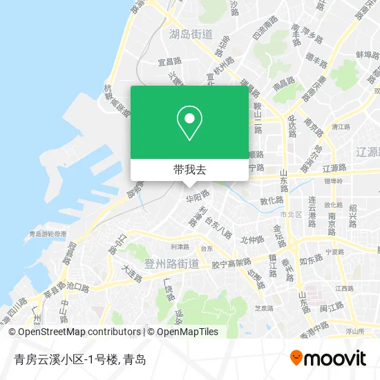 青房云溪小区-1号楼地图