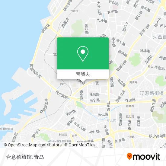 合意德旅馆地图