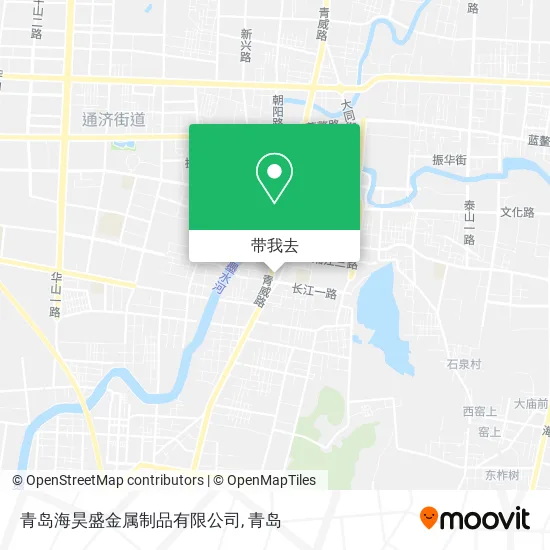 青岛海昊盛金属制品有限公司地图