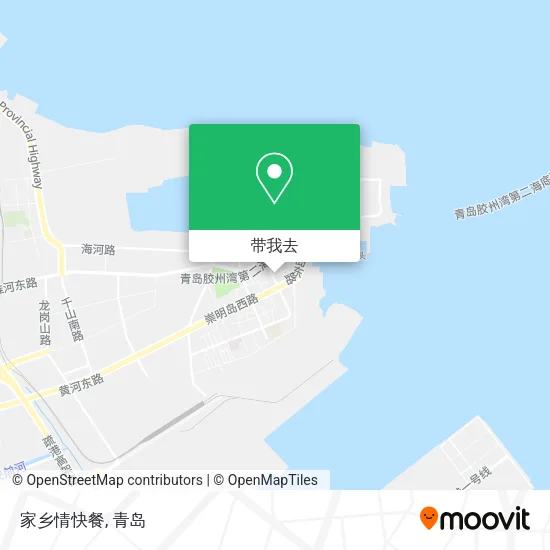 家乡情快餐地图