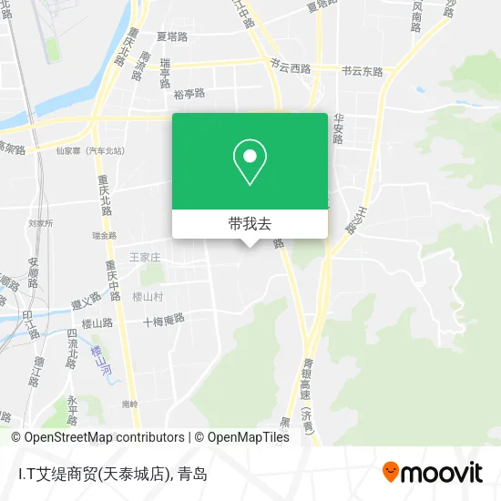 I.T艾缇商贸(天泰城店)地图