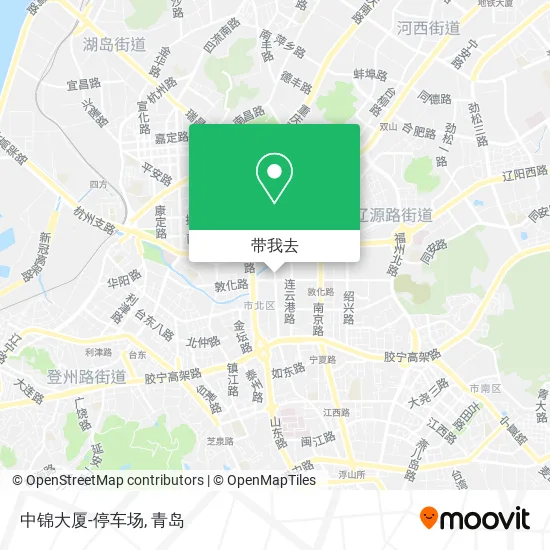 中锦大厦-停车场地图