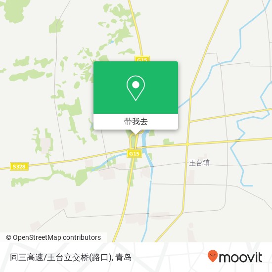 同三高速/王台立交桥(路口)地图