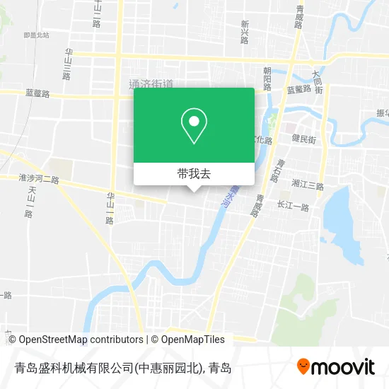 青岛盛科机械有限公司(中惠丽园北)地图