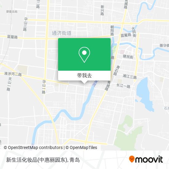 新生活化妆品(中惠丽园东)地图