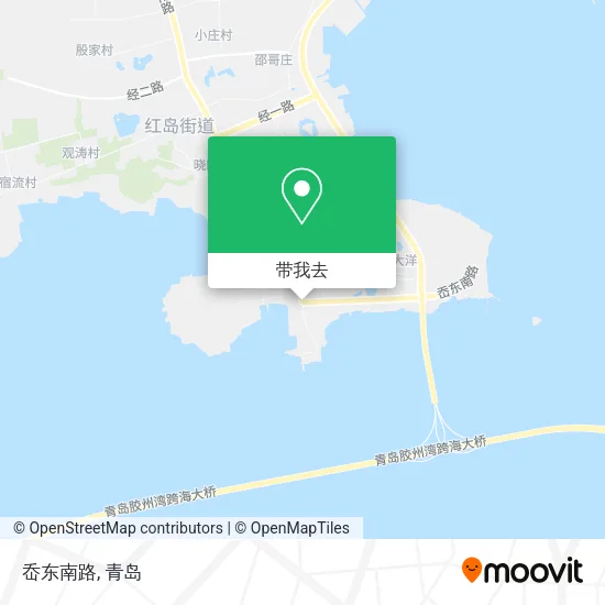 岙东南路地图