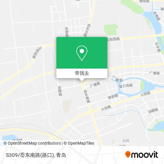 S309/岙东南路(路口)地图