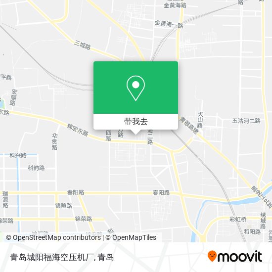 青岛城阳福海空压机厂地图
