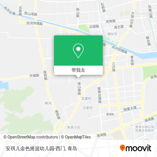 安琪儿金色摇篮幼儿园-西门地图