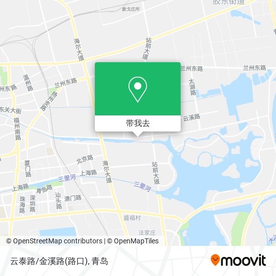 云泰路/金溪路(路口)地图