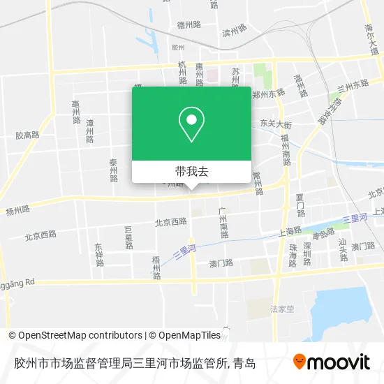 胶州市市场监督管理局三里河市场监管所地图