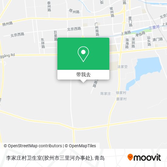 李家庄村卫生室(胶州市三里河办事处)地图