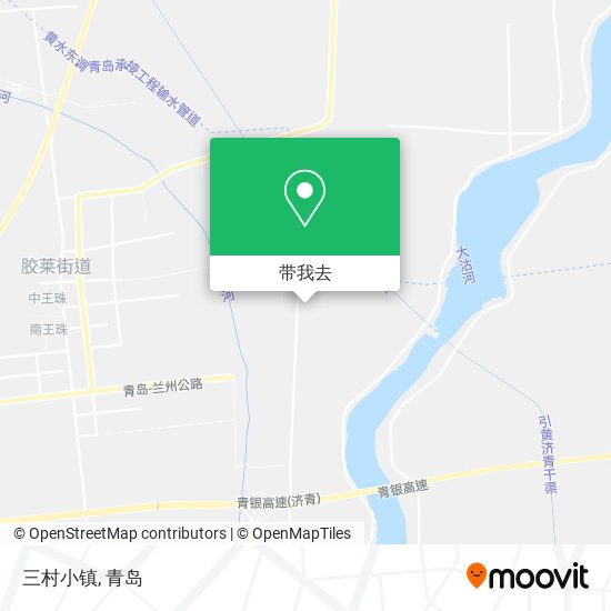 三村小镇地图