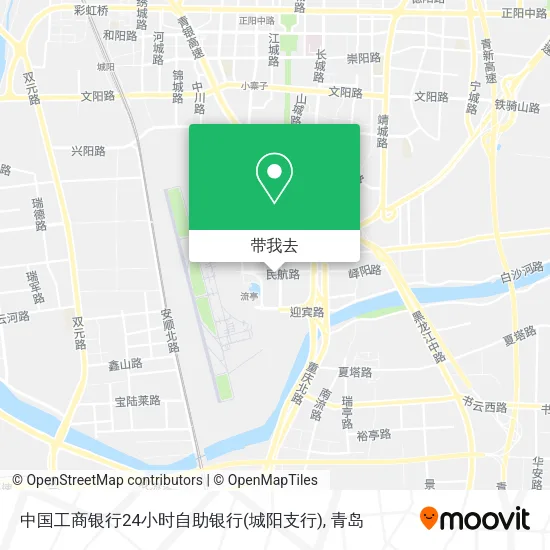 中国工商银行24小时自助银行(城阳支行)地图